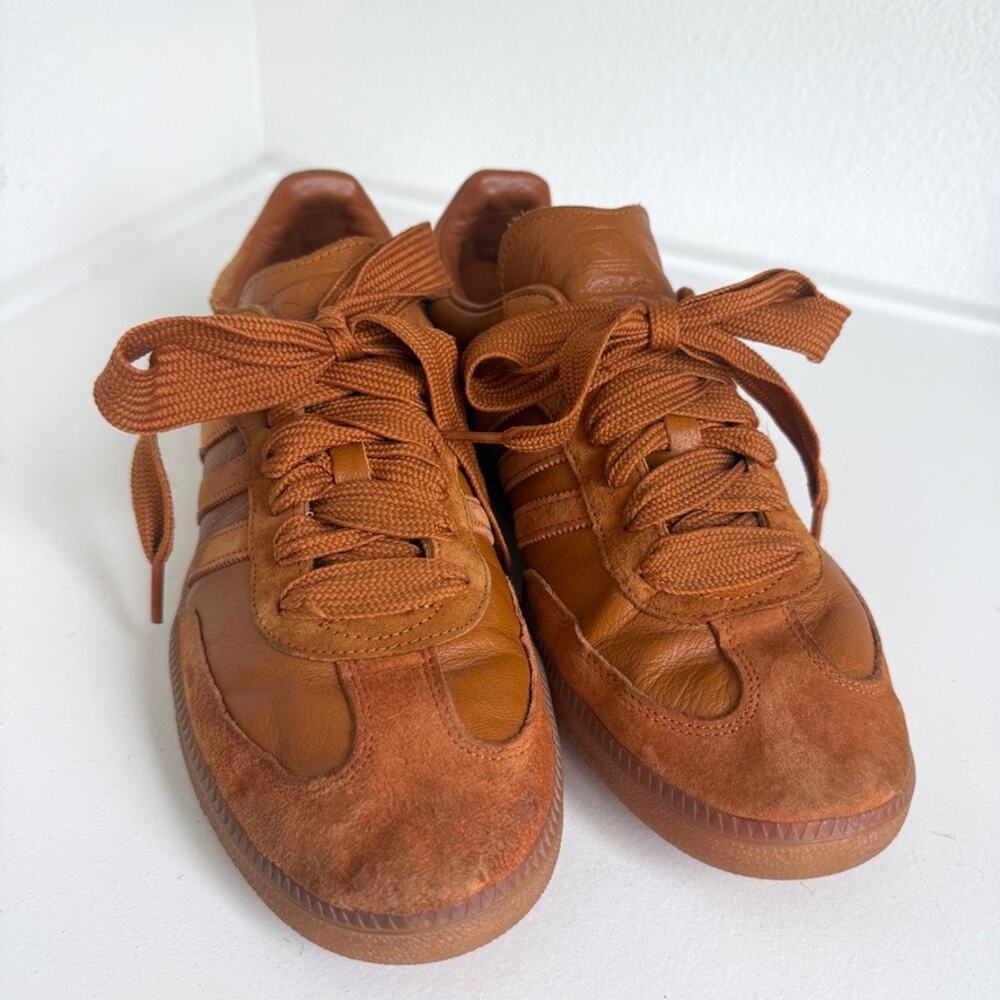 Adidas x Jonah Hill‎ Samba Sneakers Brown Leather Size 13 Men FX1471